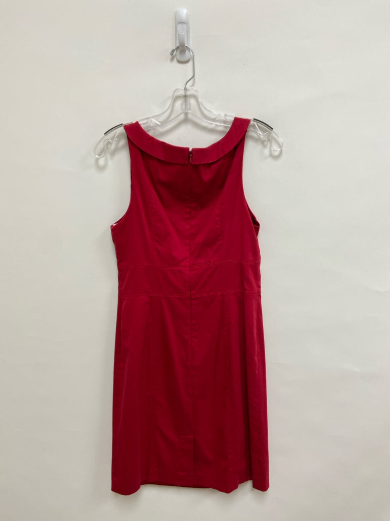 Size 8 Red Sleeveless Ladies Dress