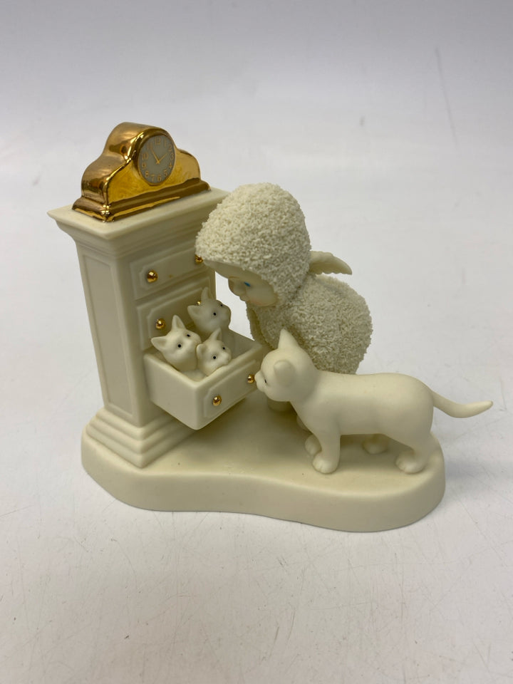 Dept. 56 Cream Snowbabies Christmas