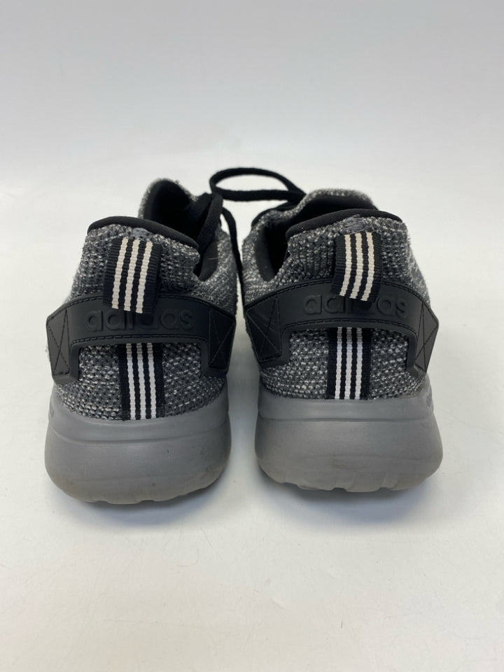 Adidas Size 9 Gray Black Lace-Up Men&