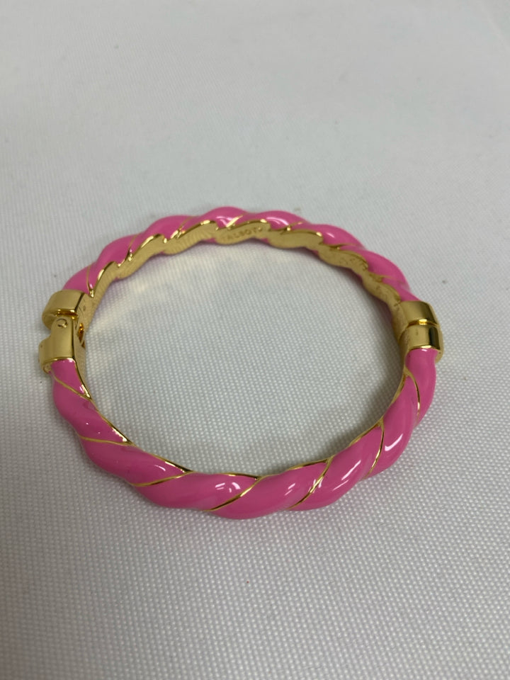 Talbots Pink Gold Color Twisted Bracelet