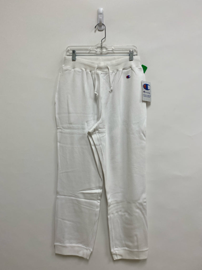 NWT Champion Size L White Joggers Ladies Sweatpant