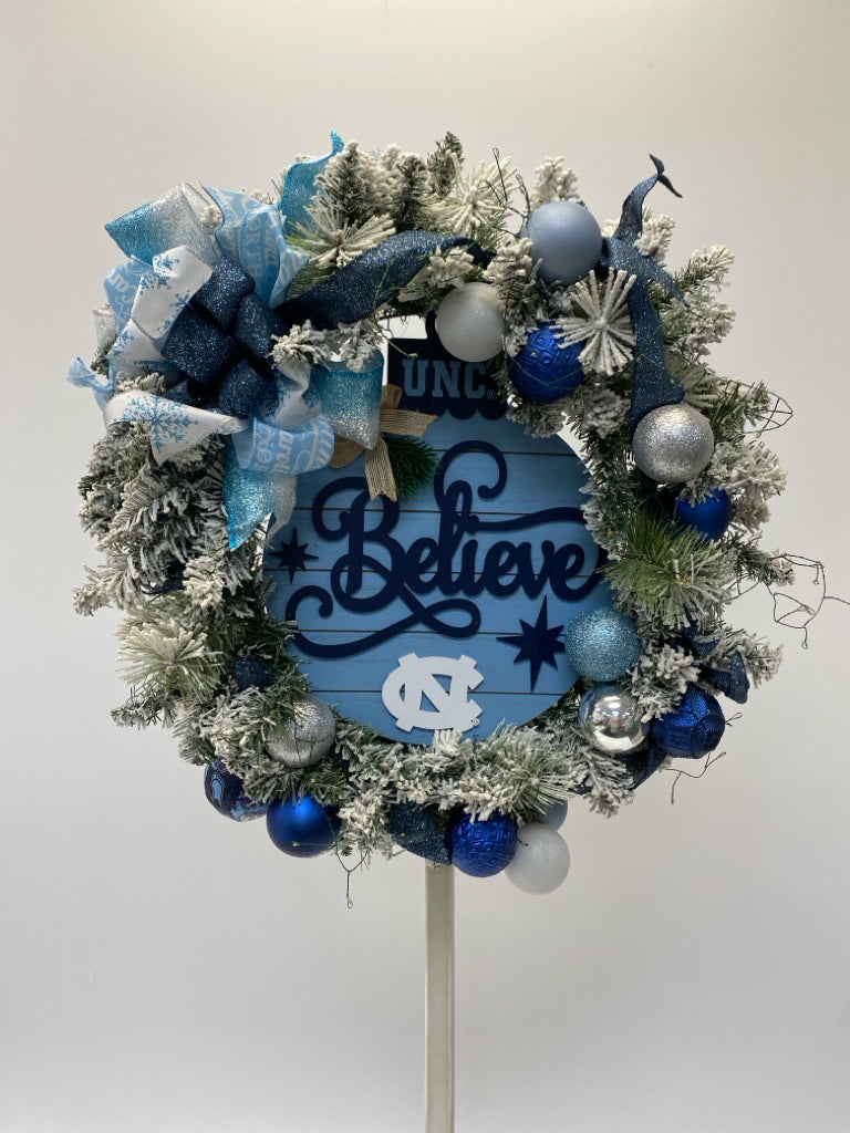 Blue White UNC Christmas