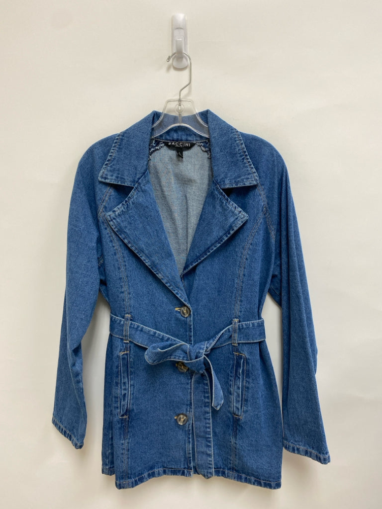 Baccini Size L Denim Ladies Jacket