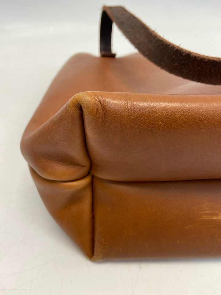 Portland Leather Goods Brown Leather Handbag