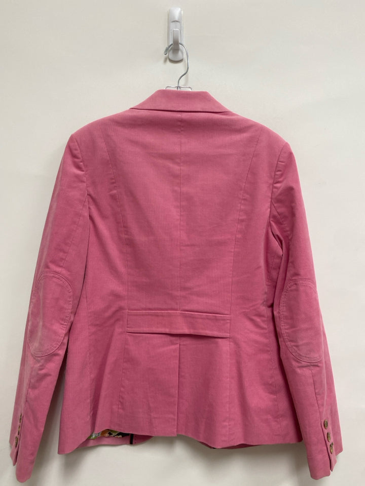 LILLY PULITZER Size 10 Pink Corduroy Ladies Jacket
