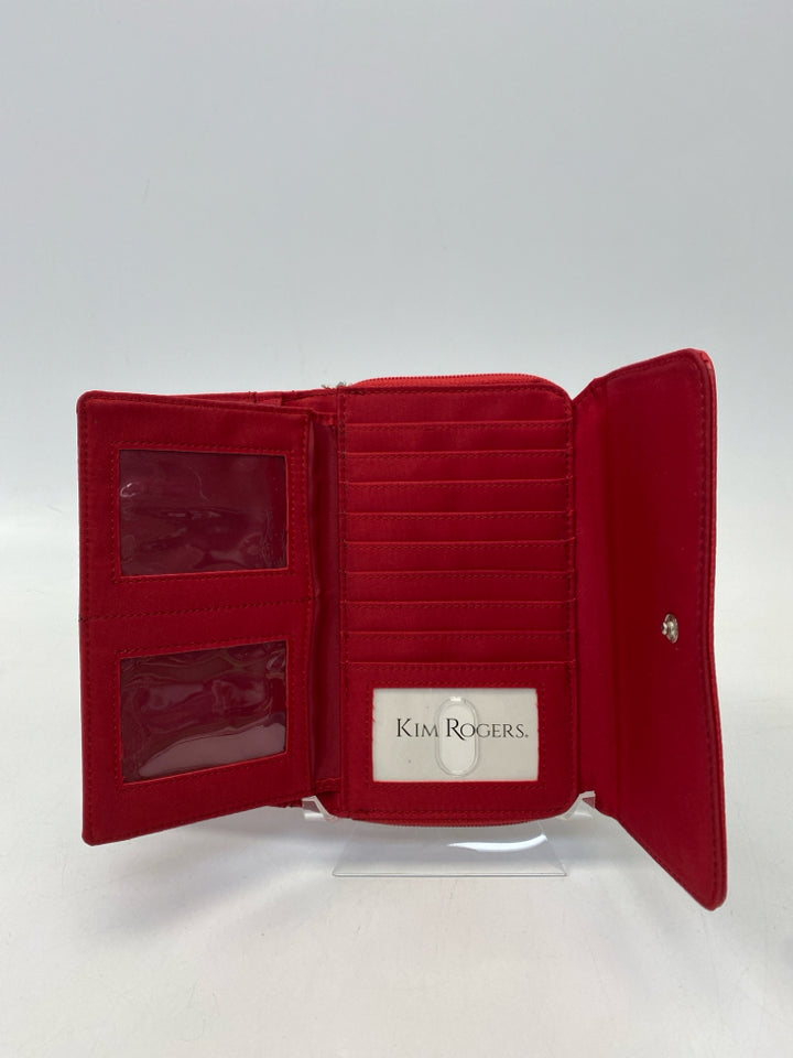 NWT Kim Rogers Red Wallet
