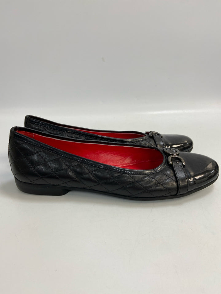 Amalfi US Shoe Size 8 Black Quilted Flats