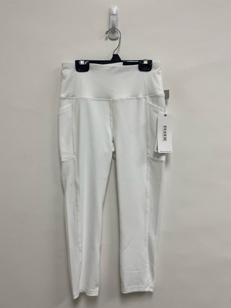 NWT RBX Size S White Cropped Athletic Leggings