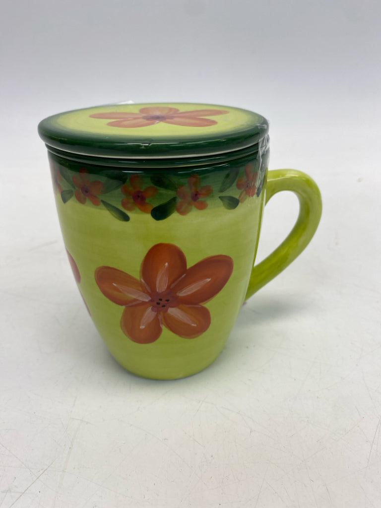 Green Red Coffee Mug
