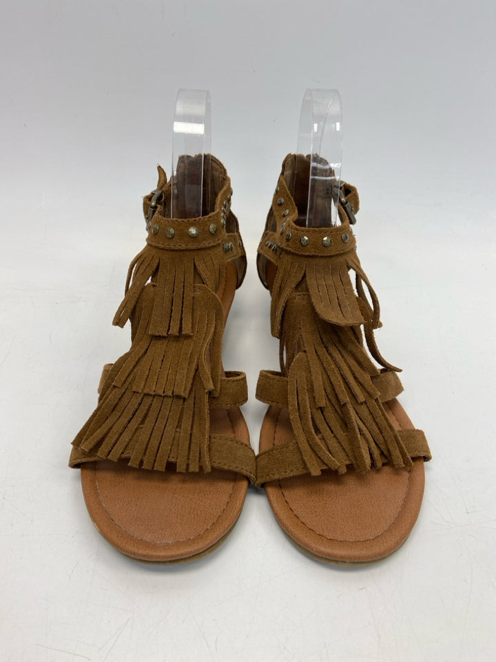 Minnetonka  Size 6 Brown Studded Sandals