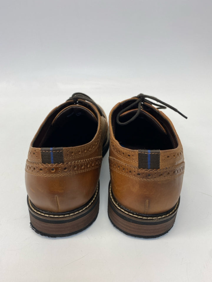 Nunn Bush Size 13 Brown Lace-Up Men&