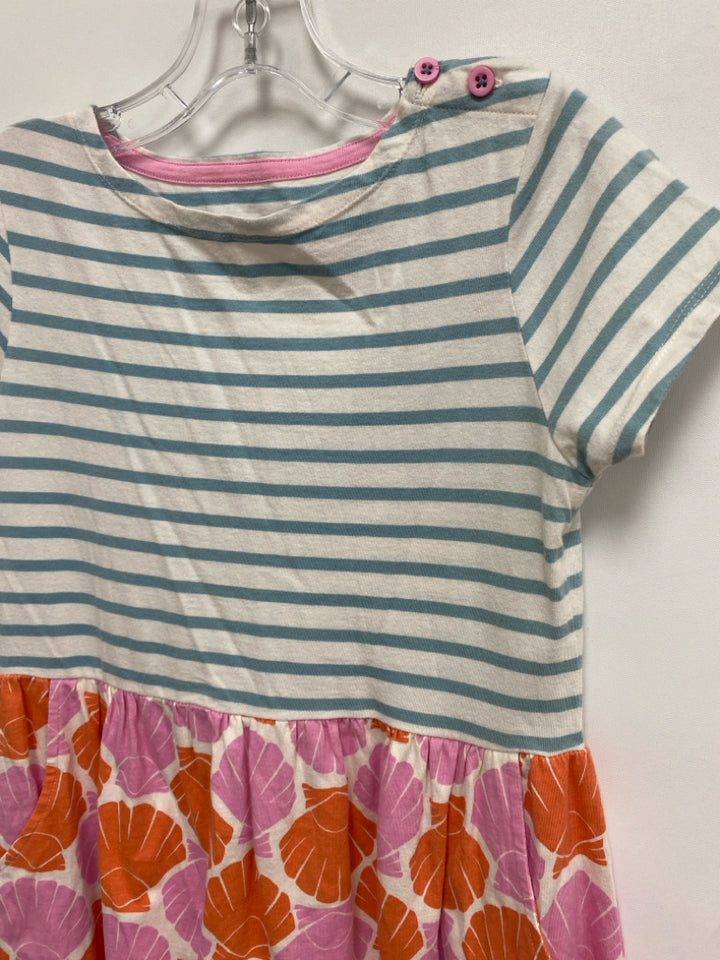 Mini Boden SIZE 9/10 Seafoam/Crm Pink/Coral Stripe Girl&