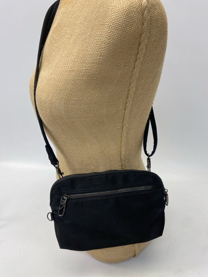 Travelon Black Nylon Crossbody