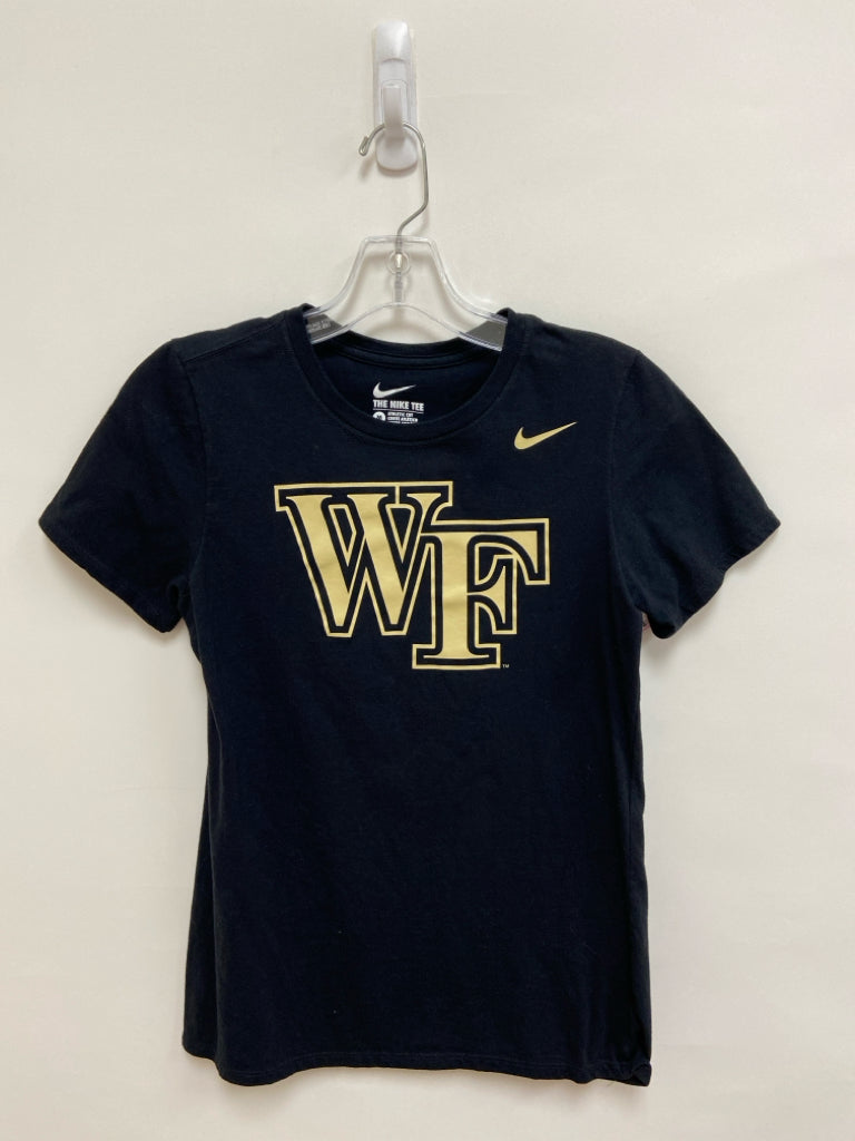 Nike Size M Black Beige Athletic Top
