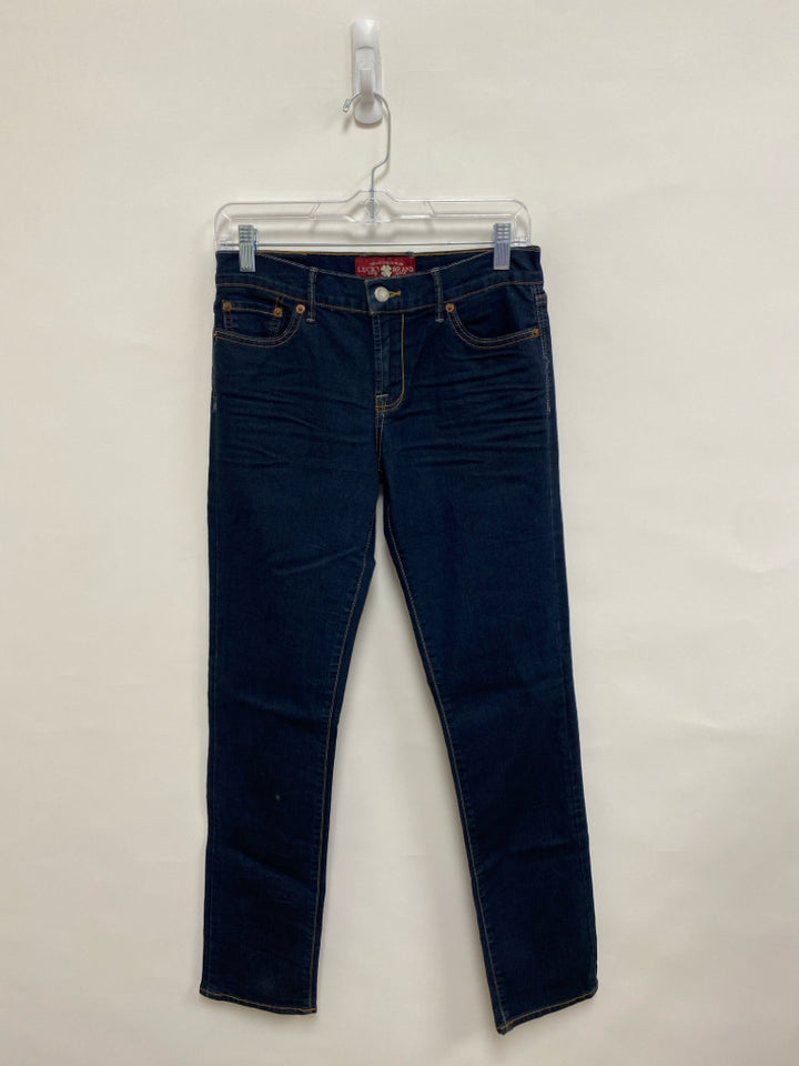 Lucky Brand Size 4 Dark Blue Denim Ladies Jeans