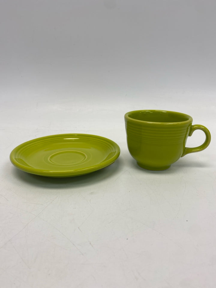 Fiesta Chartreuse Cup/Saucer
