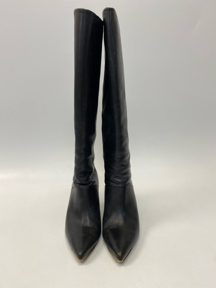Tory Burch US Shoe Size 10 Black Leather Boots