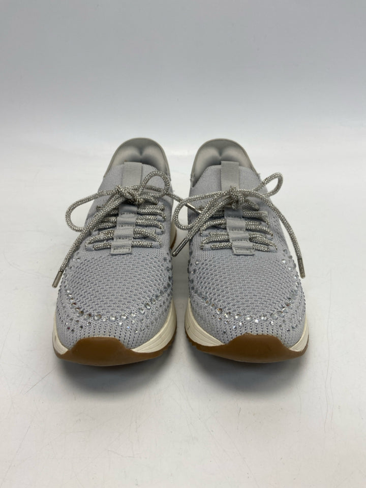 Kenneth Cole  Size 7 Gray Rhinestone(s) Sneakers