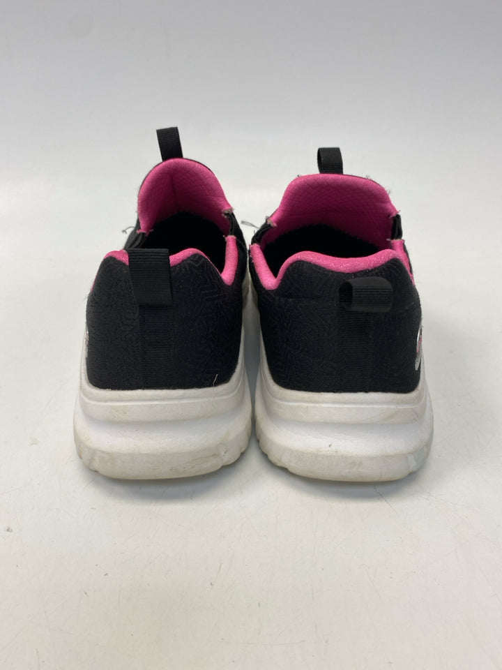 Skechers  Size 5 Black Pink Sneakers