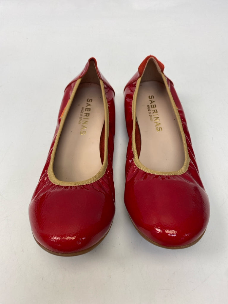 Size 40 Red Patent Flats