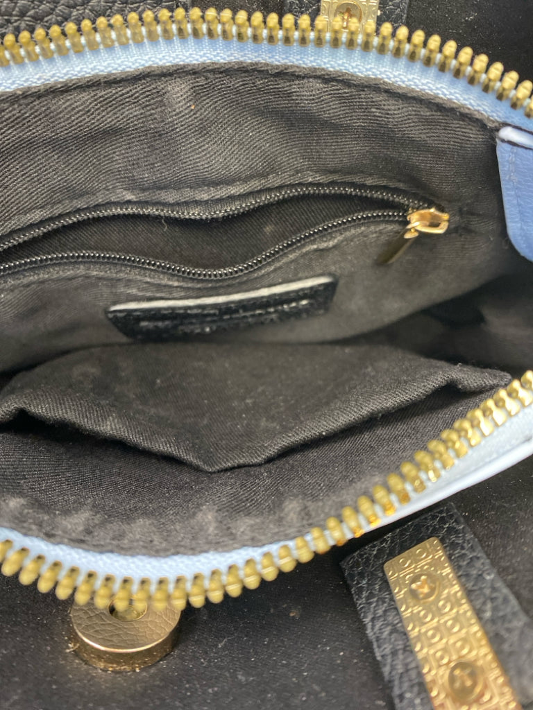Blue Black Handbag