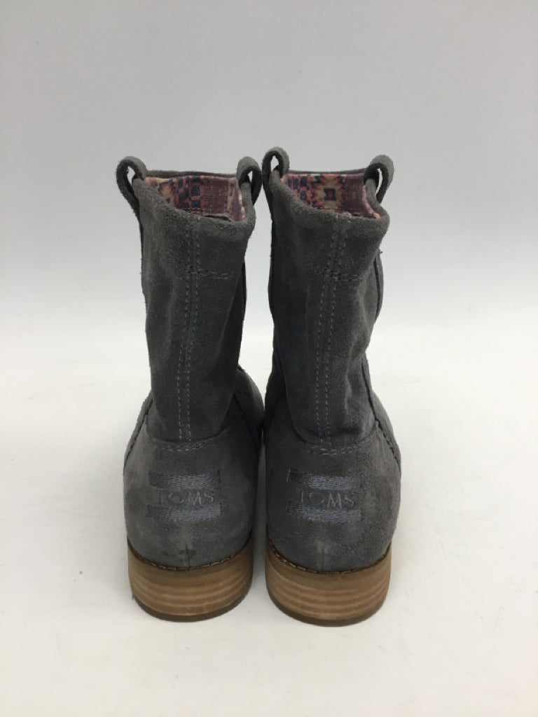 Toms US Shoe Size 6.5 Gray Boots