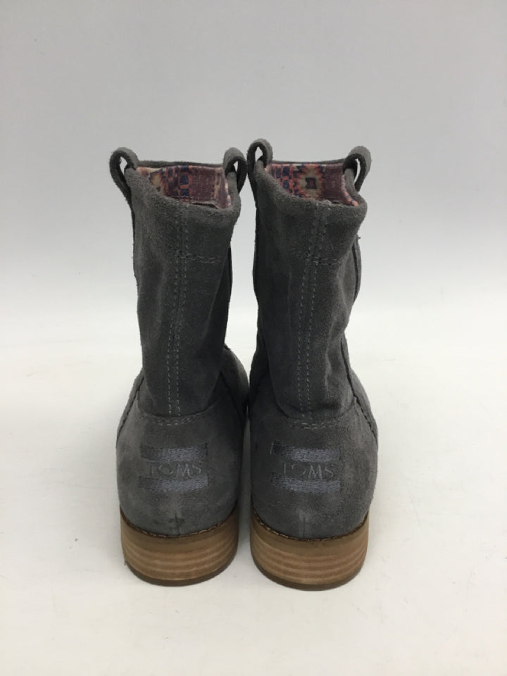 Toms US Shoe Size 6.5 Gray Boots