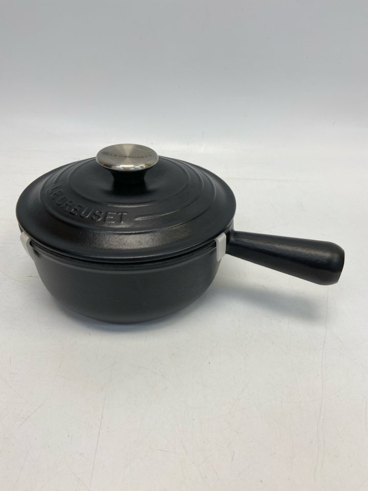 Le Creuset Black Cookware