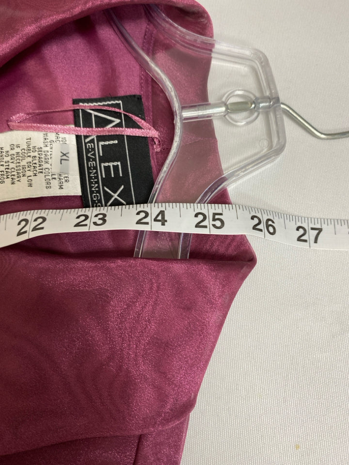 NWT ALEX EVENINGS Size XL Mauve Ladies Jacket
