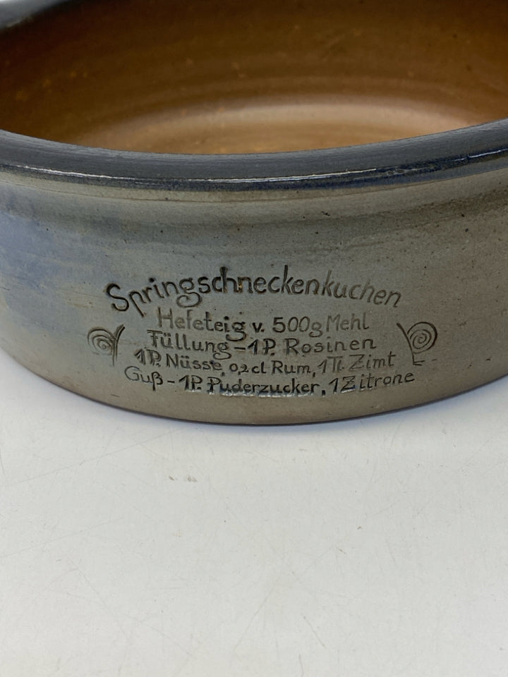 Gray Blue Stoneware Pottery