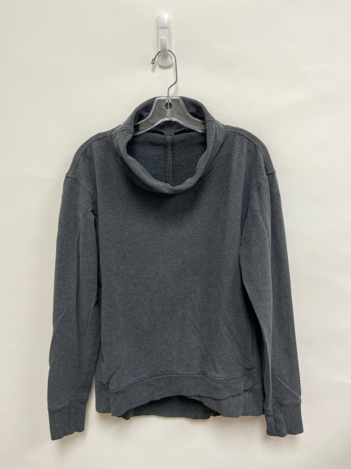 Lululemon Size 12 Dark Gray Cowl Neck Ladies Top