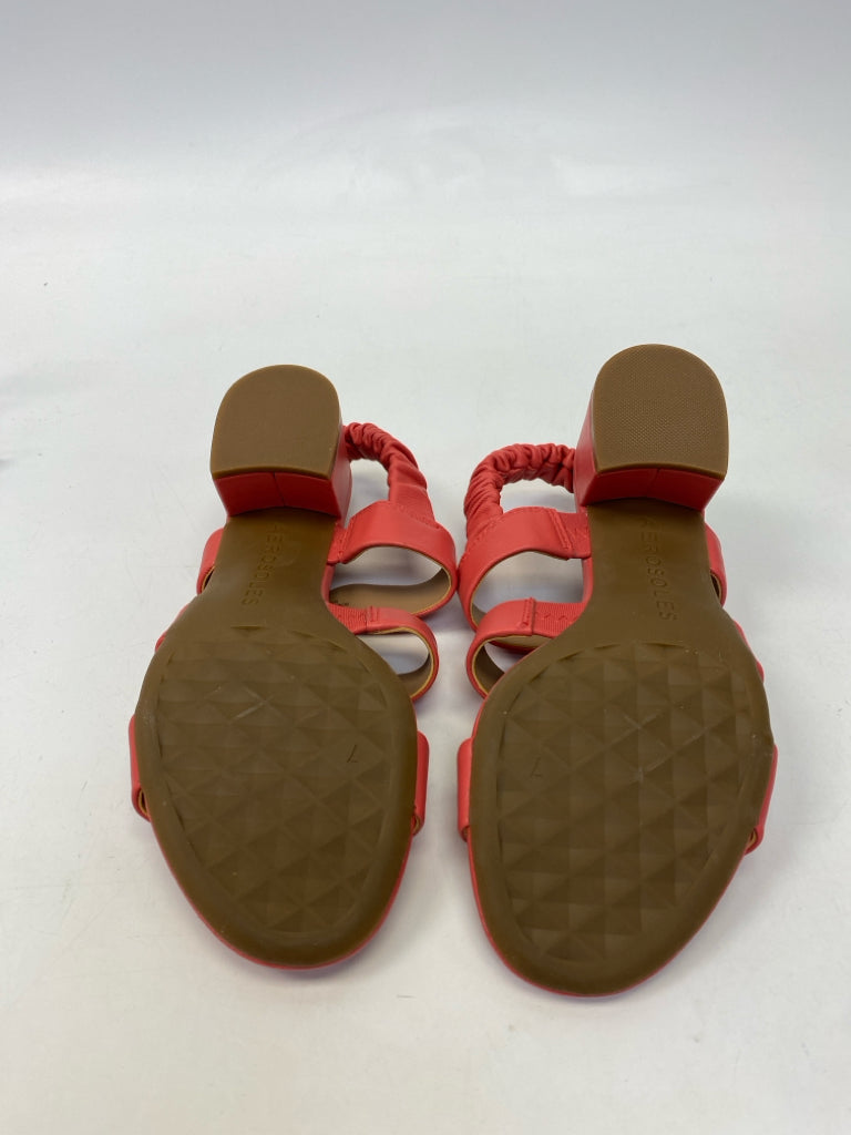 NWOT Aerosoles  Size 7 Dark Coral Sandals