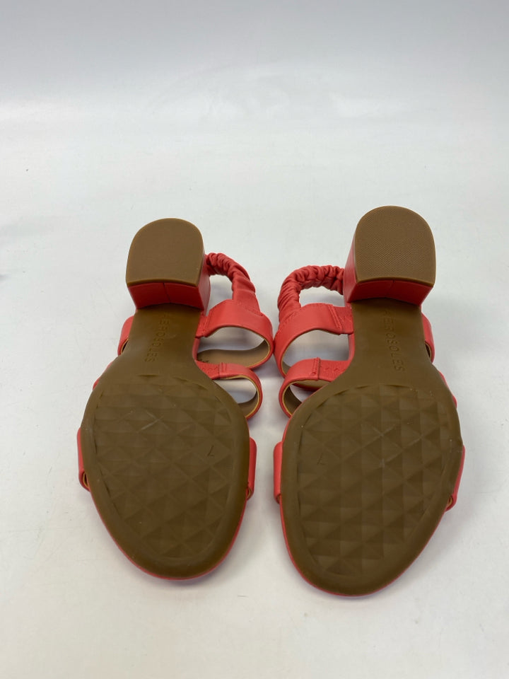 NWOT Aerosoles  Size 7 Dark Coral Sandals