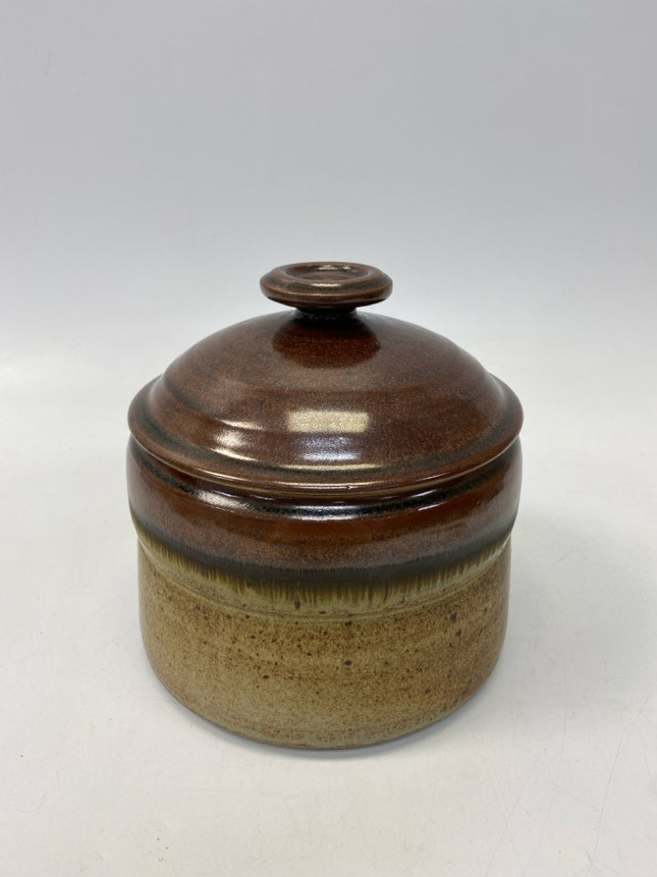 Brown Tan Pottery