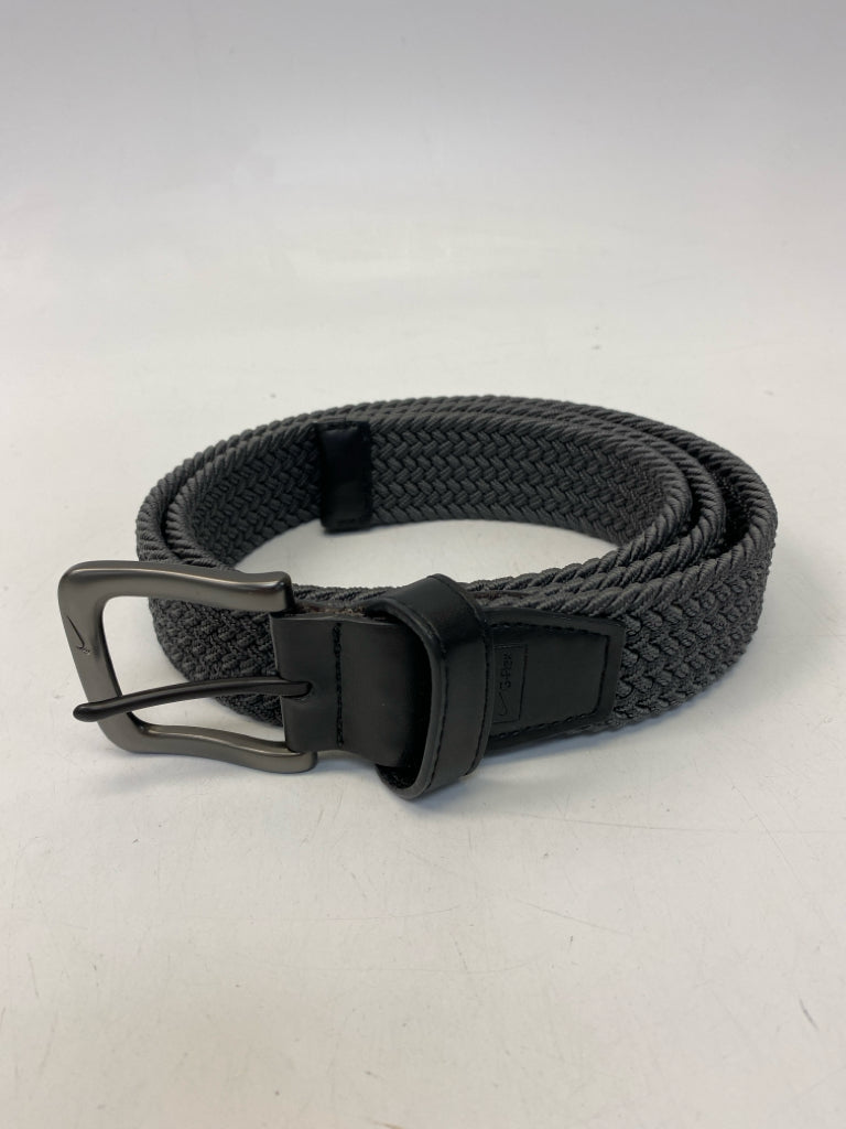 Johnston/Murphy Size 40 Gray Braided Men&