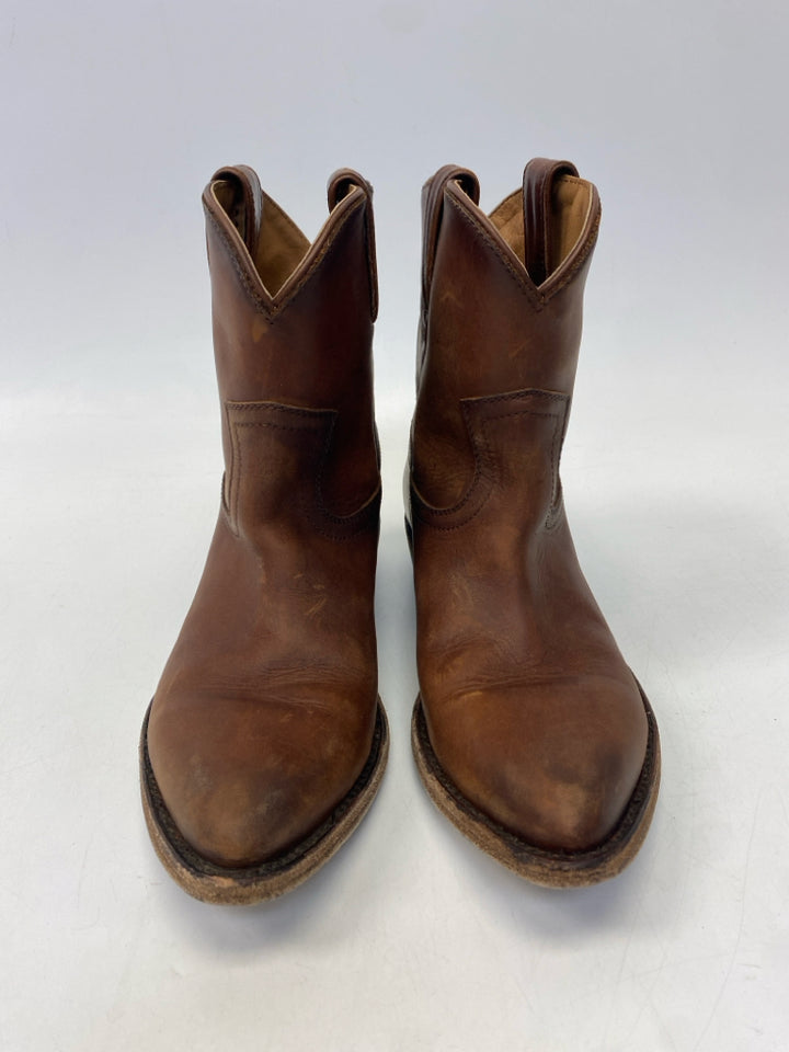 Frye US Shoe Size 8.5 Cognac Boots