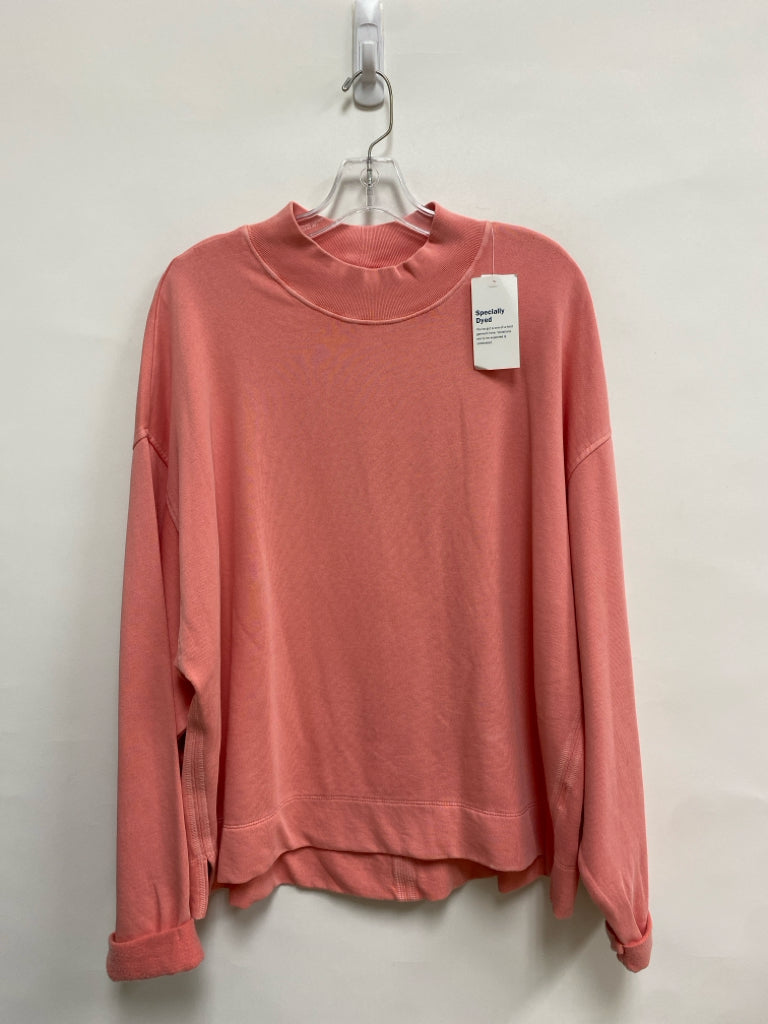 NWT Old Navy Size XL Coral Mock Neck Ladies Sweatshirt