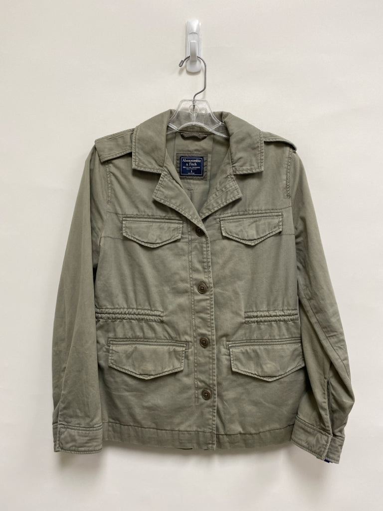 Abercrombie &amp; Fitch Size S Sage Button Up Ladies Jacket