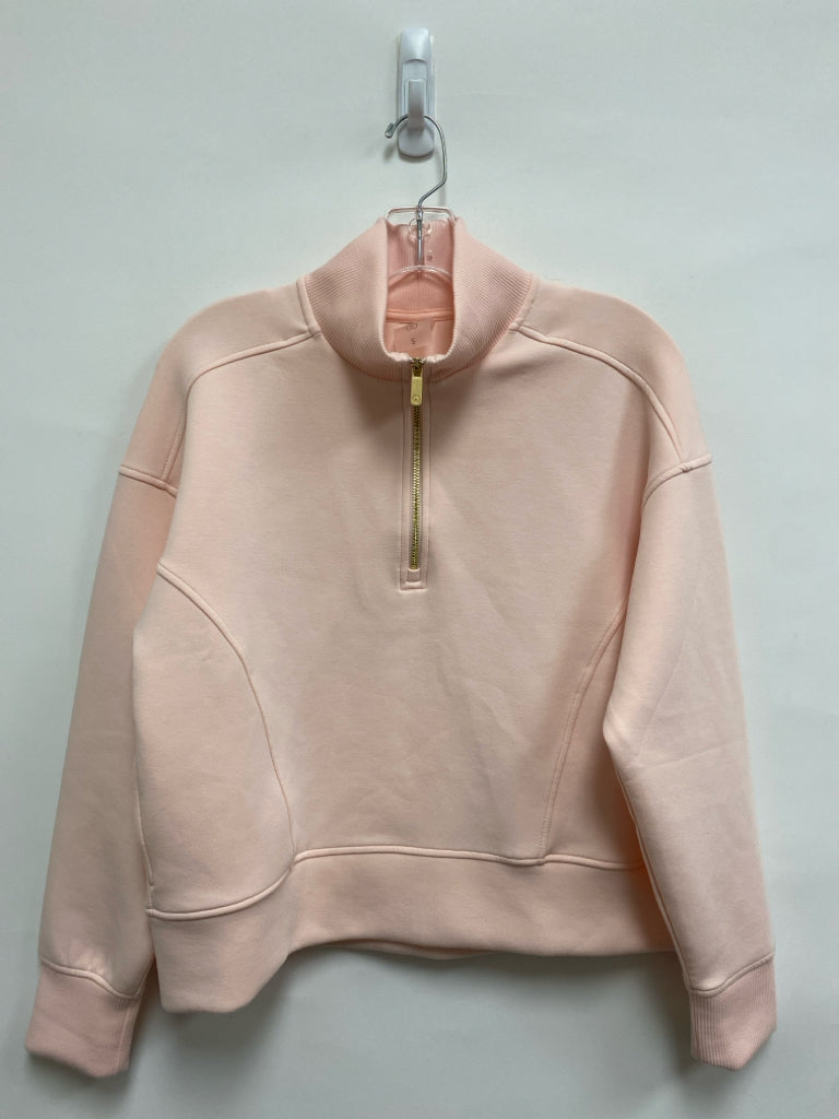 Calia Size S Pink Blush Gold Color Quarter Zip Athletic Jacket