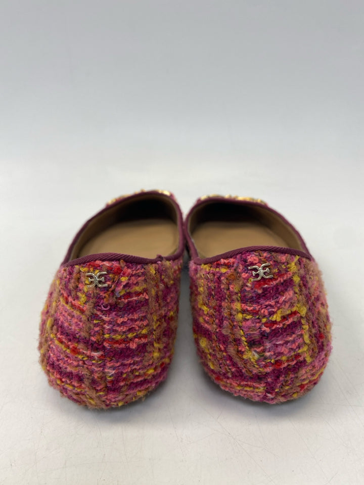 NWOT Sam Edelman US Shoe Size 7 Pink Multi-Color Flats