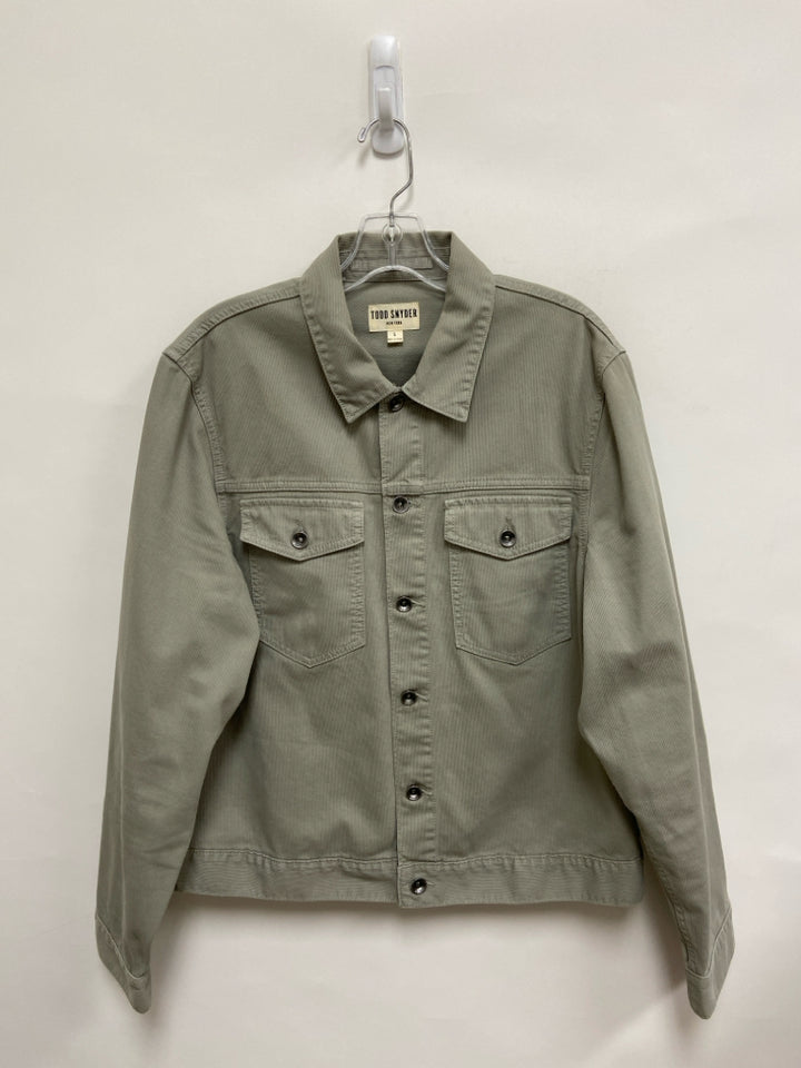 Todd Snyder Size L Sage Button Up Men&