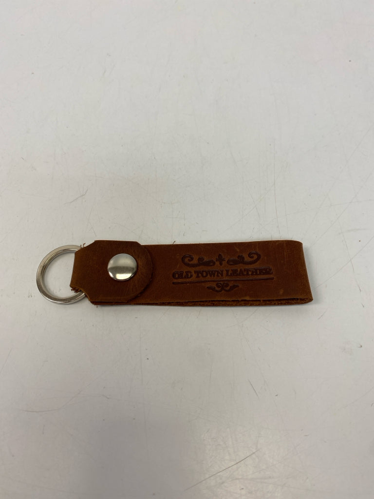 Old Town Leather Brown Keychain