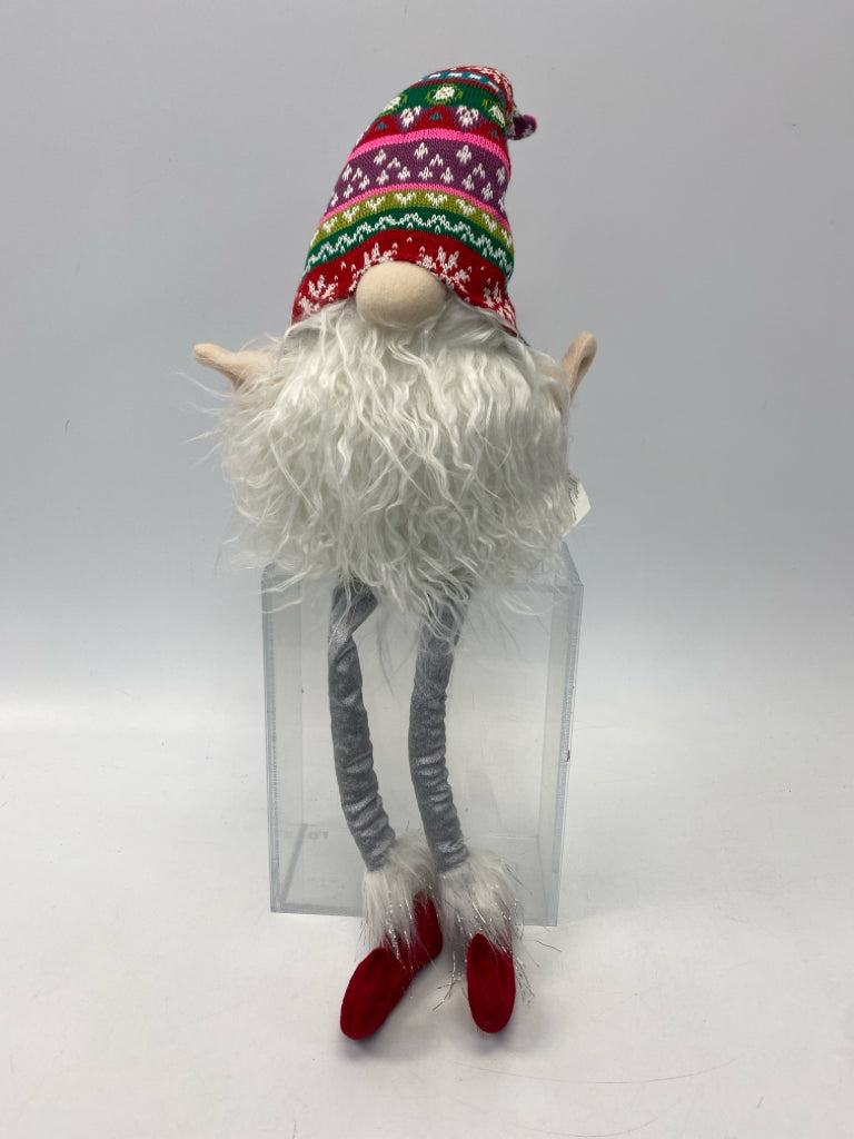 White Multi Color Stuffed Christmas