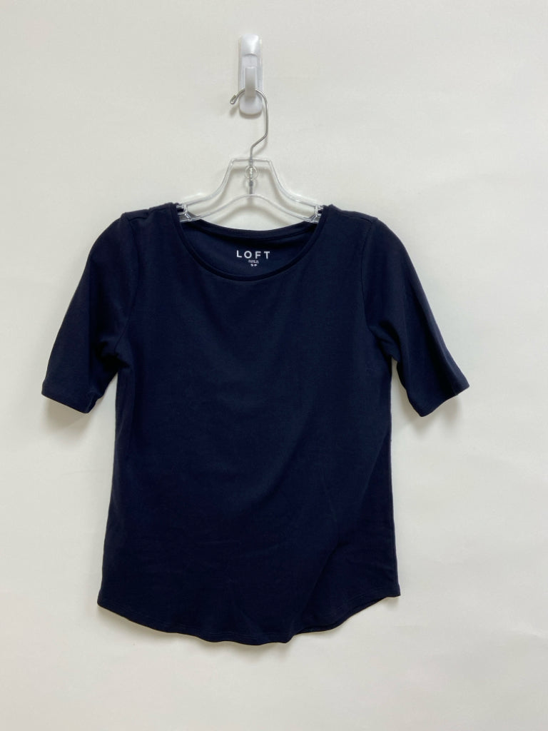 NWT LOFT Size SP Black Petite Top