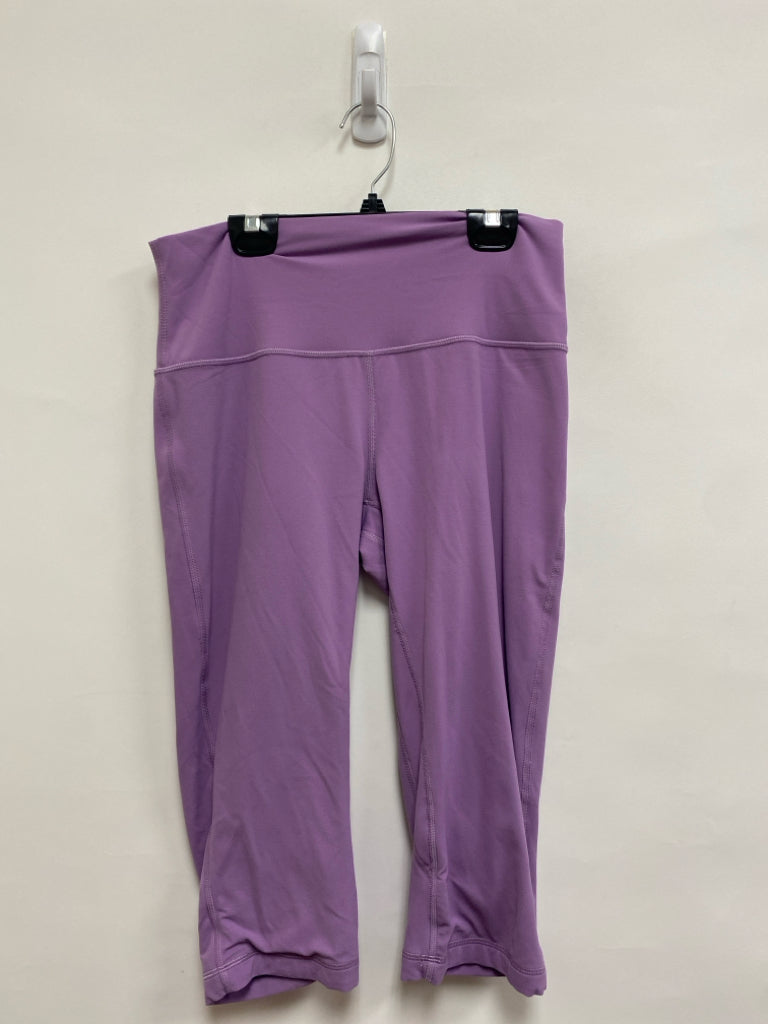Lululemon Size 10 Lavender Athletic Leggings