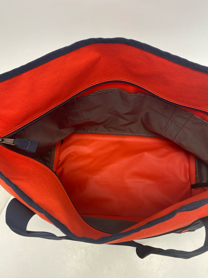 Orvis Red Navy Tote Bag