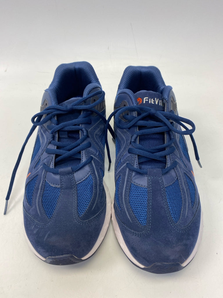 Size 11 Blue Lace-Up Men&