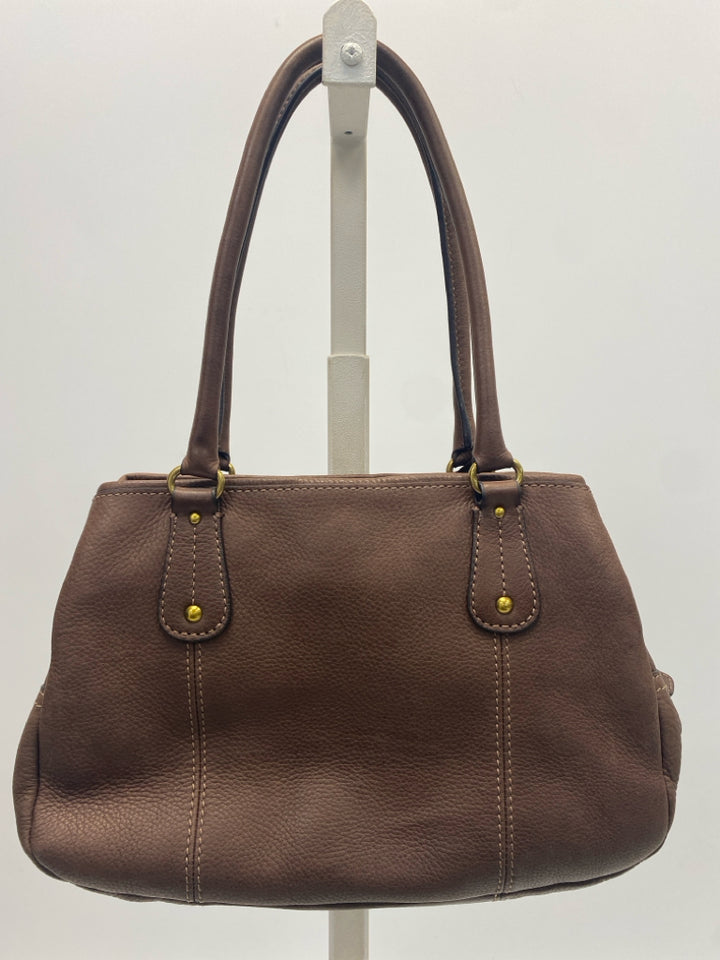 Fossil Dark Brown Handbag