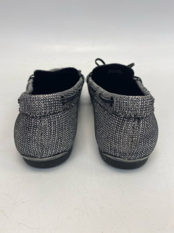Michael Kors US Shoe Size 6 Silver/Gray Glitter Flats