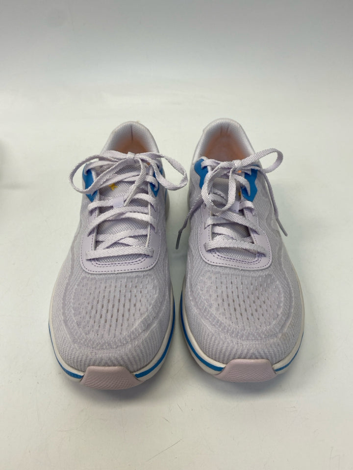 Skechers  Size 10 Lavender Lace Trim Sneakers